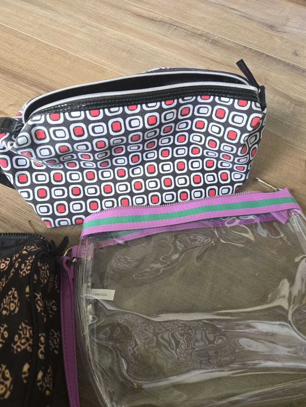 Large Cosmetic Bag Trio – Travel & Everyday Use